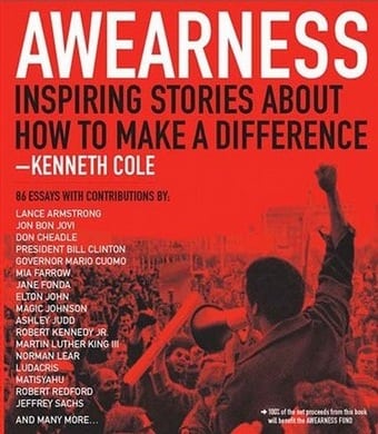 KENNETH COLE PRODUCTIONS, INC. AWEARNESS BOOK COVER