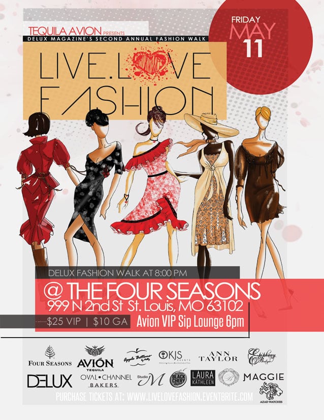 live love fashion flyer
