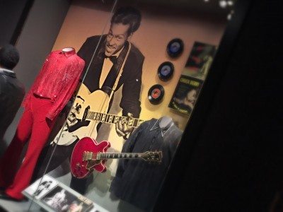 St. Louis Blues Musician Chuck Berry exhibit at the National Blues Museum